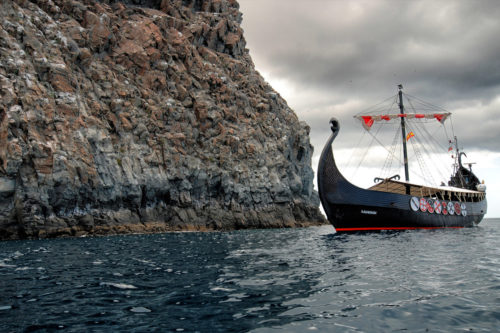 Viking-hajó-bálna-delfinles