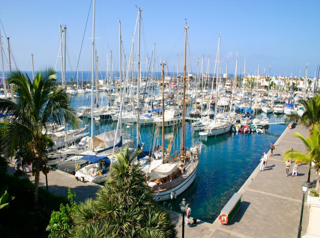 Puerto de Mogan-i séta,