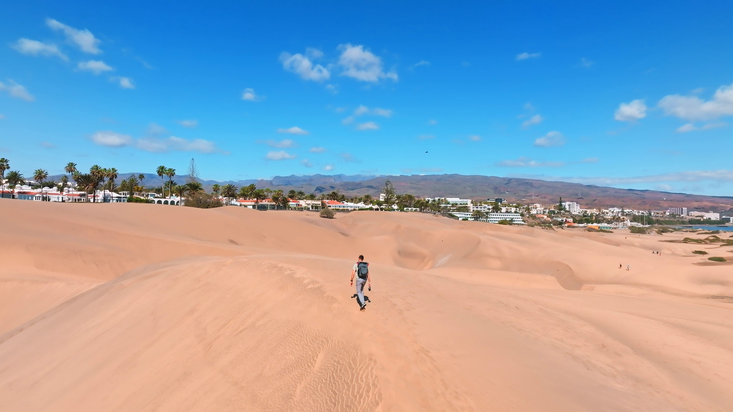 Tavaszi séta a homokdűnéknél